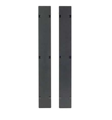Tampas com Dobradiças para Gerenciador Vertical de Cabeamento em Invólucros NetShelter da APC SX de 750 mm de largura e 42U (Quantidade: 2)